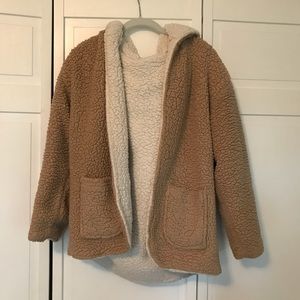 Reversible Fluffy Coat